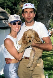 Chynna Philips and Billy Baldwin -  Pediatric Aids Picnic, June 1995