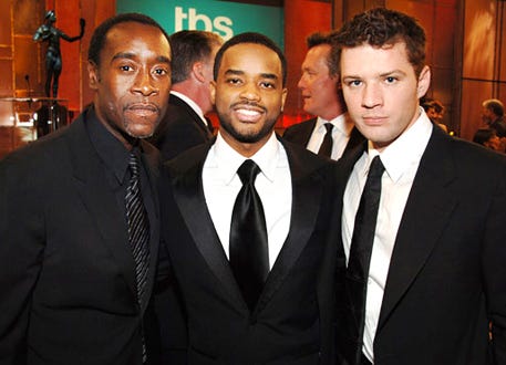 Don Cheadle, Larenz Tate and Ryan Phillippe - Screen Actors Guild Awards, Jan. 2006