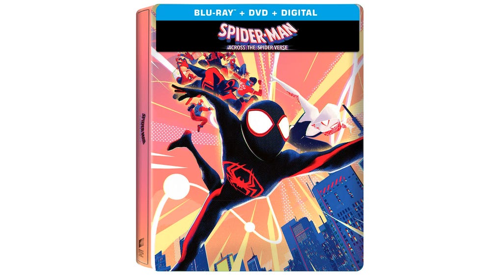 Preorder Spider-Man: Across the Spider-Verse Steelbook Blu-rays Before they sell out