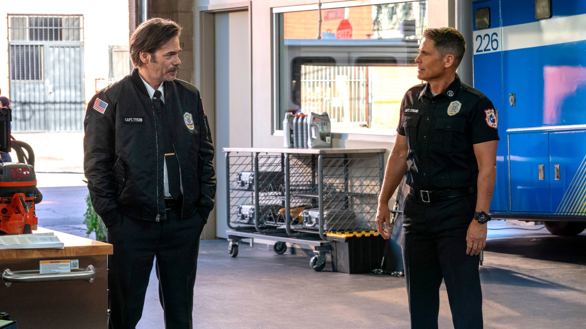 Billy Burke and Rob Lowe, 9-1-1: Lone Star