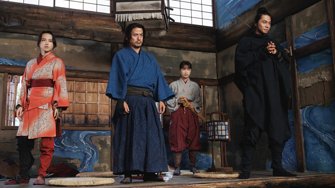 Junichi Okada, Yumia Fujisaki, Kaya Kiyohara, and Masahiro Higashide, Last Samurai Standing