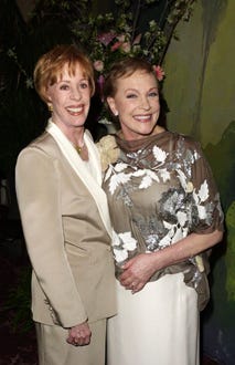 Carol Burnett and Julie Andrews - Ella Awards, April  2001