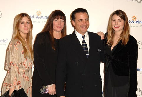 Andy Garcia and Family - Adopt-A-Minefield, Nov. 2005