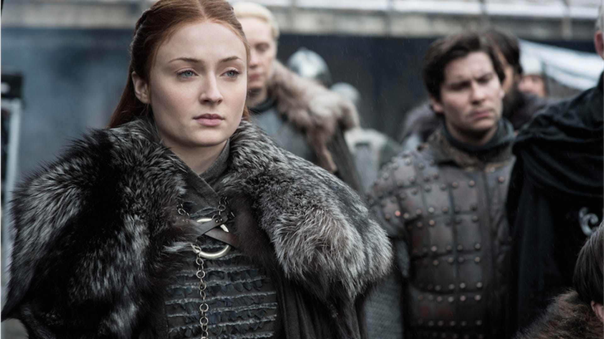 Sansa Stark (Sophie Turner) on Game of Thrones