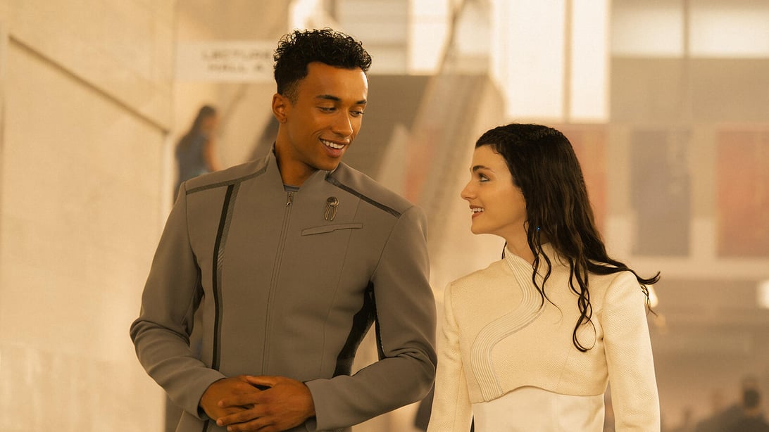 Sandro Rosta and Zoë Steiner, Star Trek: Starfleet Academy