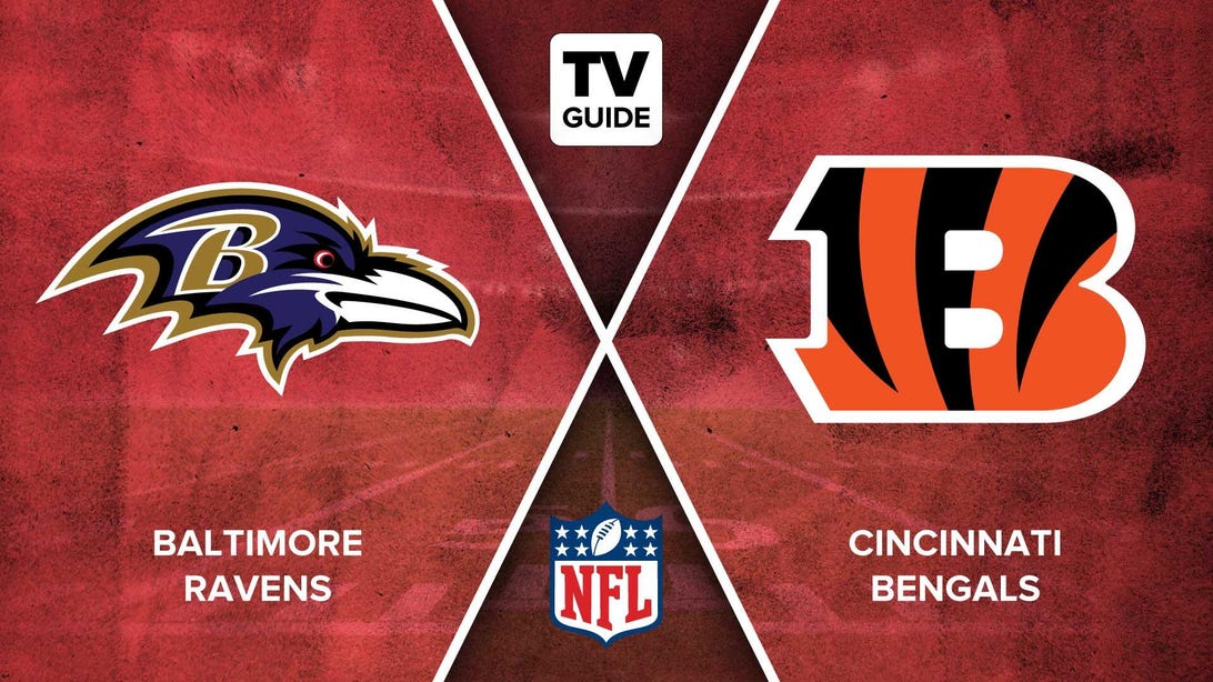 NFL Ravens vs. Bengals matchup logos