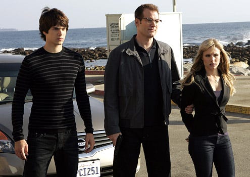 Heroes - "Cautionary Tales" - Nicholas D'Agosta as West, Jack Coleman as H.R.G. and, Kristen Bell as Elle