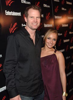 Jack Coleman and Hayden Panettiere - Upfront Party, May 2007