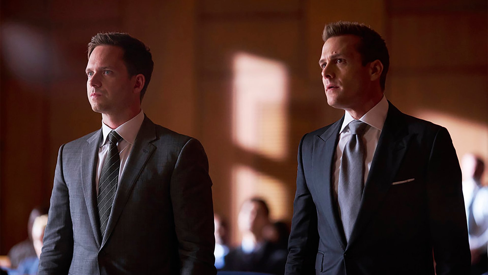 Patrick J. Adams, Gabriel Macht, Suits