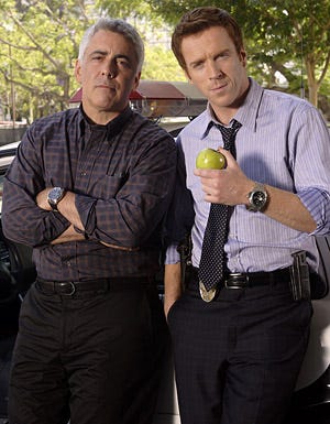 Life - Adam Arkin as Ted Early and Damian Lewis as Charlie Crews