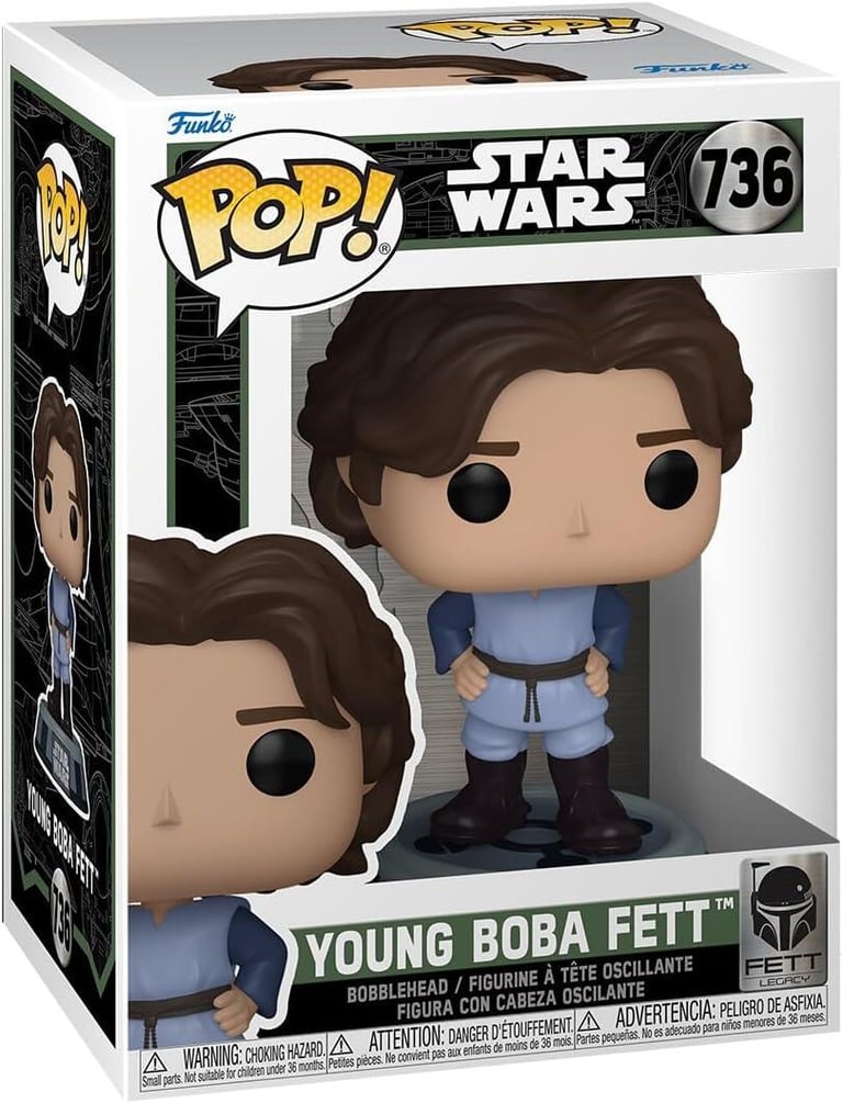 Funko Pop! Star Wars: Boba Fett (Young)