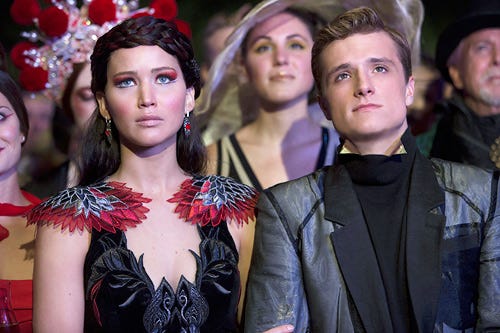 The Hunger Games: Catching Fire - Jennifer Lawrence, Josh Hutcherson