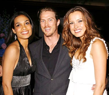 Rosario Dawson, Jason Lewis and Petra Nemcova - The 2006 Cannes Film Festival in France, May 25, 2006