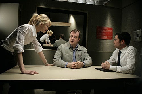 Cold Case - Season 5, "Bad Reputation" -  Kathryn Morris as Lilly Rush, Gordon Clapp as Daniel O'Leary, Danny Pino as Scotty Valens
