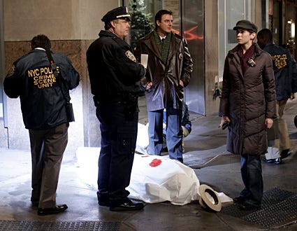 Law & Order: Criminal Intent - "Flipped" - Chris Noth, Julianne Nicholson