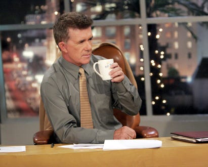 The Bold and the Beautiful - Alan Thicke guest stars as talk show host Rich Ginger - 8/2006