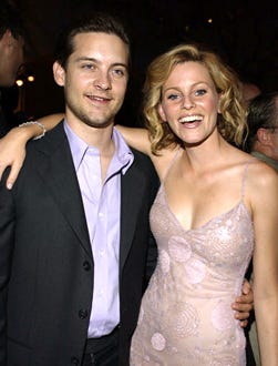 Tobey Maguire and Elizabeth Banks - " Seabiscuit" premiere, July 2003