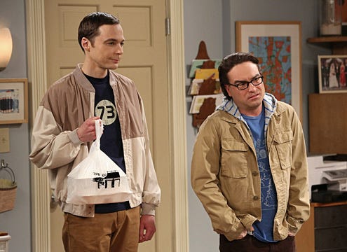 The Big Bang Theory - Season 6 - "The Closet Reconfiguration" - Jim Parsons and Johnny Galecki