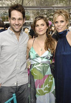 Paul Rudd, Keri Russell and Cheryl Hines - "Waitress"  premiere after party, April 29, 2007