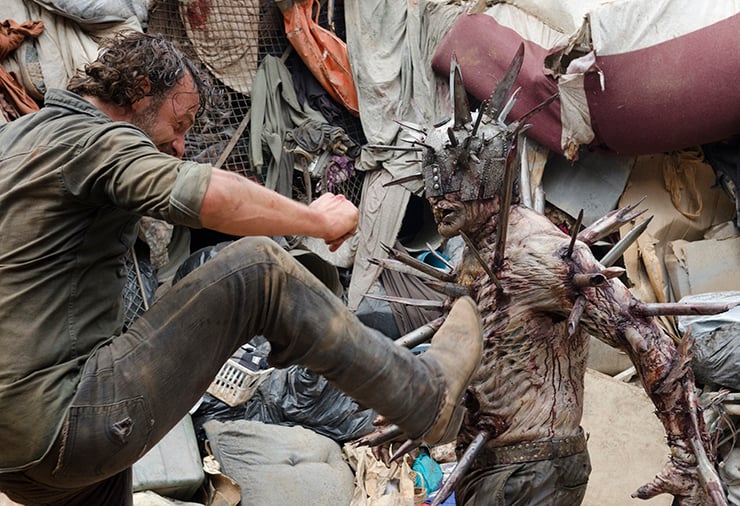 Andrew Lincoln and Gino Crognale, The Walking Dead