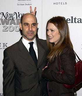 Stanley Tucci and Julianne Moore - New York Magazine's "The 2002 New York Award Winners", Dec. 2002