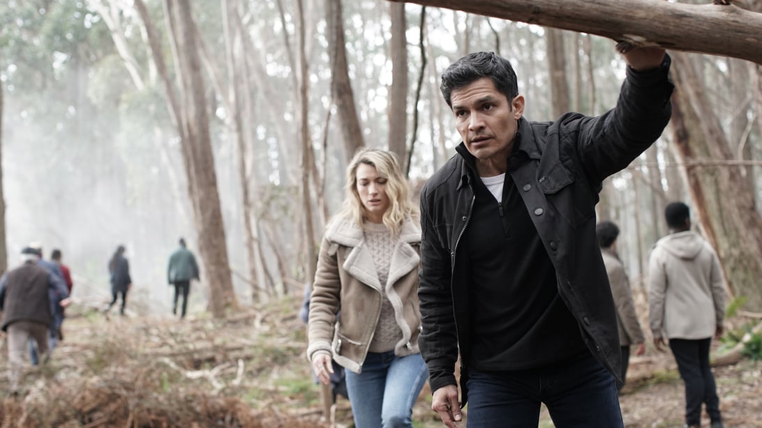 Natalie Zea and Nicholas Gonzalez, La Brea