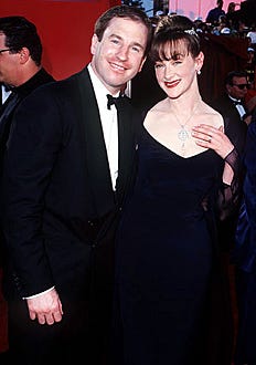 Joan Cusack and husband - The 70th Annual Academy Awards - March 1998