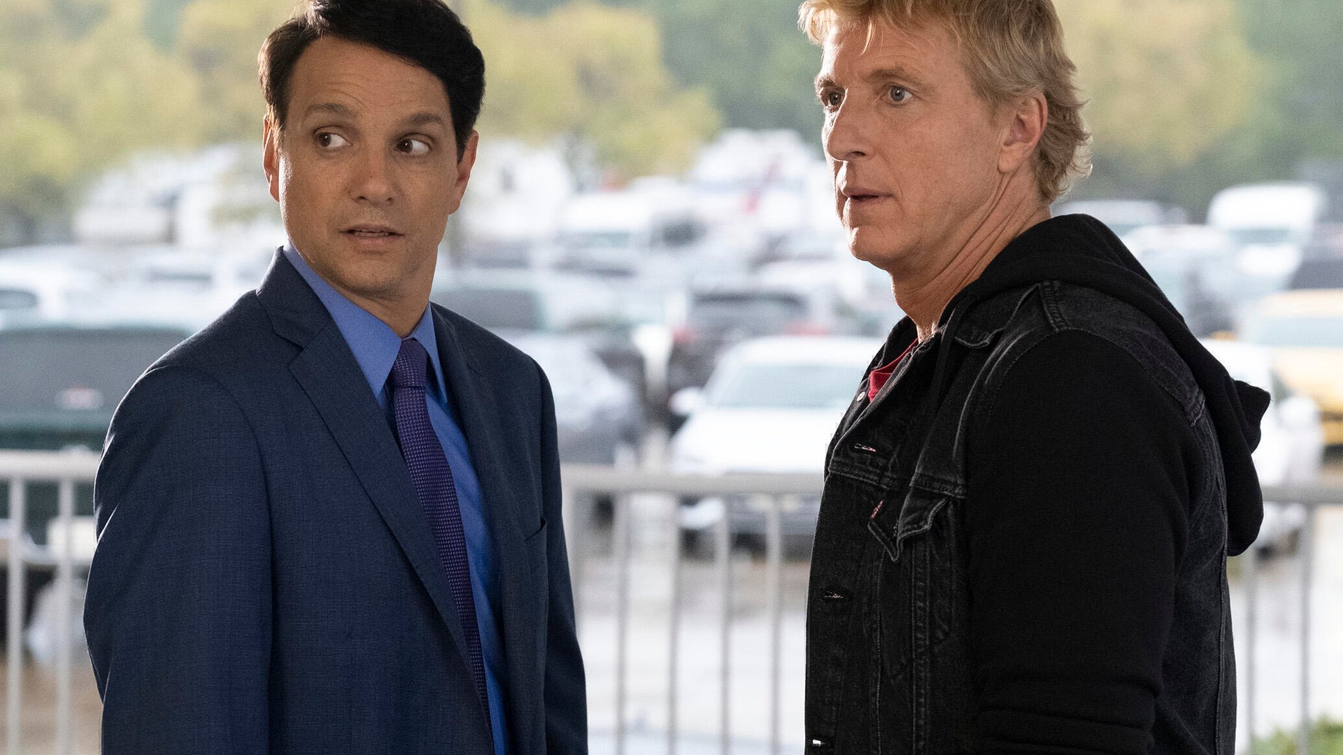 Ralph Maccio and William Zabka, Cobra Kai