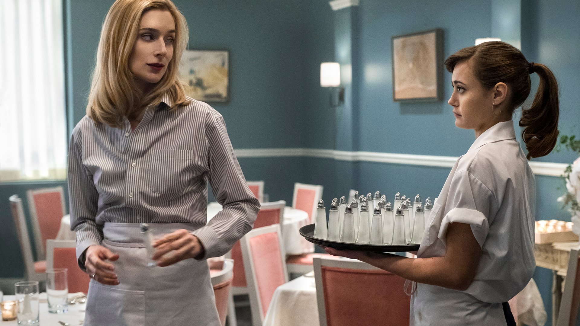 Caitlin FitzGerald and Ella Purnell, Sweetbitter