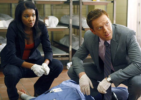 Life - Season 2 - "5 Quarts" - Gabrielle Union as Detective Jane Seever and Damian Lewis as Charlie Crews