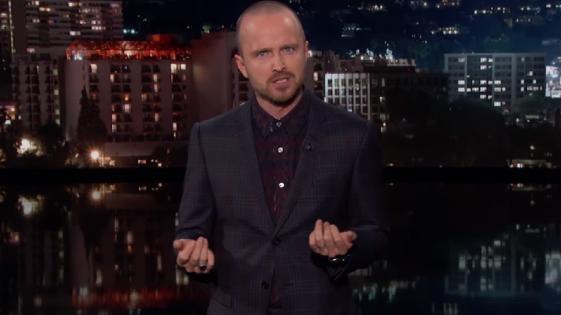 Aaron Paul, Jimmy Kimmel Live