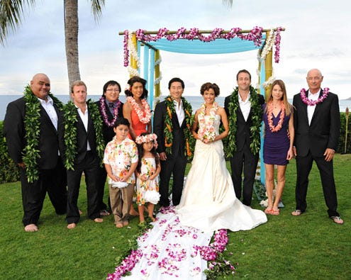 Hawaii Five-0 - Season 2 - "Alaheo Pau'ole" - Taylor Wily, Scott Caan, Masi Oka, Grace Park, Alex O'Loughlin, Lauren German, Terry O'Quinn, Daniel Dae Kim, Reiko Aylesworth