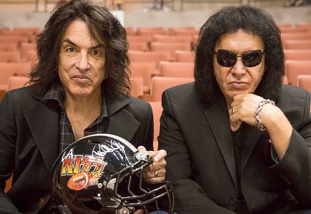 Gene Simmons and KISS Take the Field for AMC's 4th and Loud