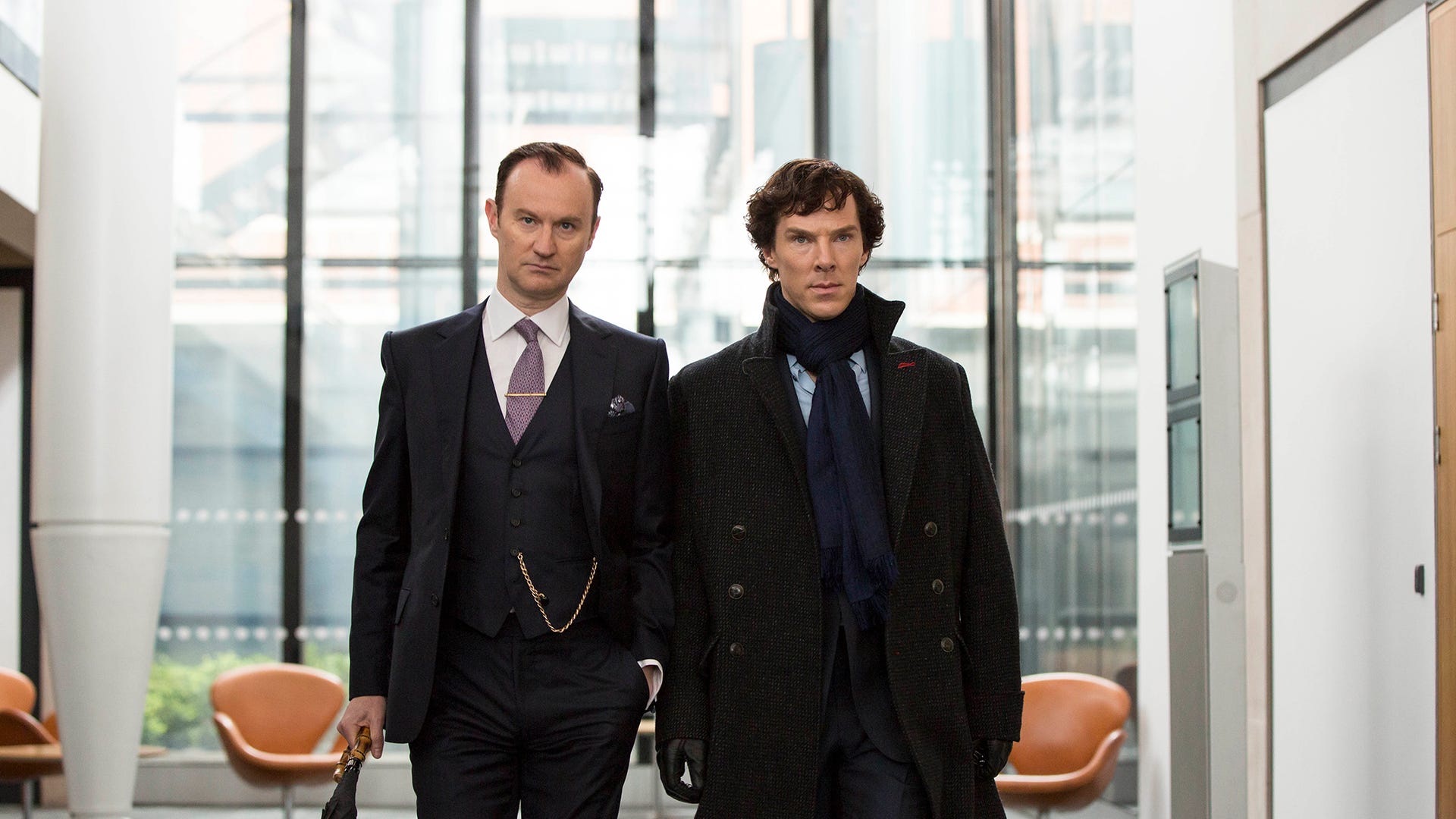 Mark Gatiss and Benedict Cumberbatch, Sherlock