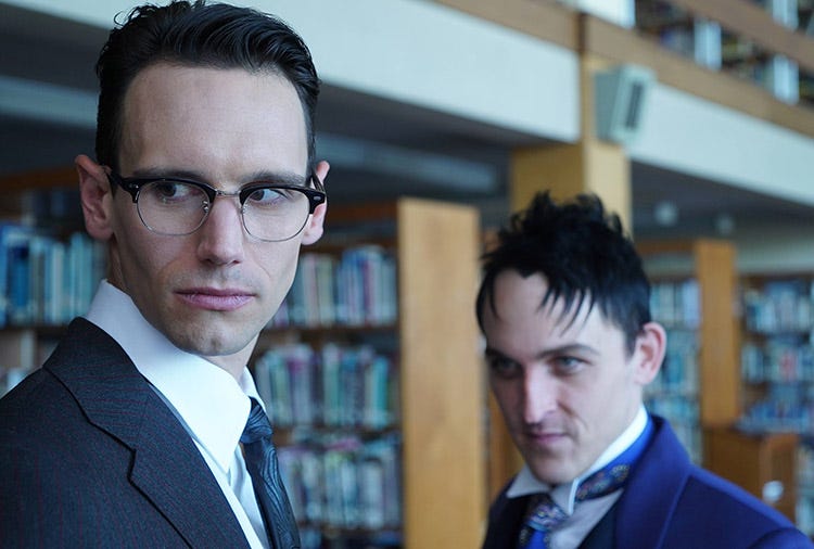 Cory Michael Smith and Robin Lord Taylor, Gotham