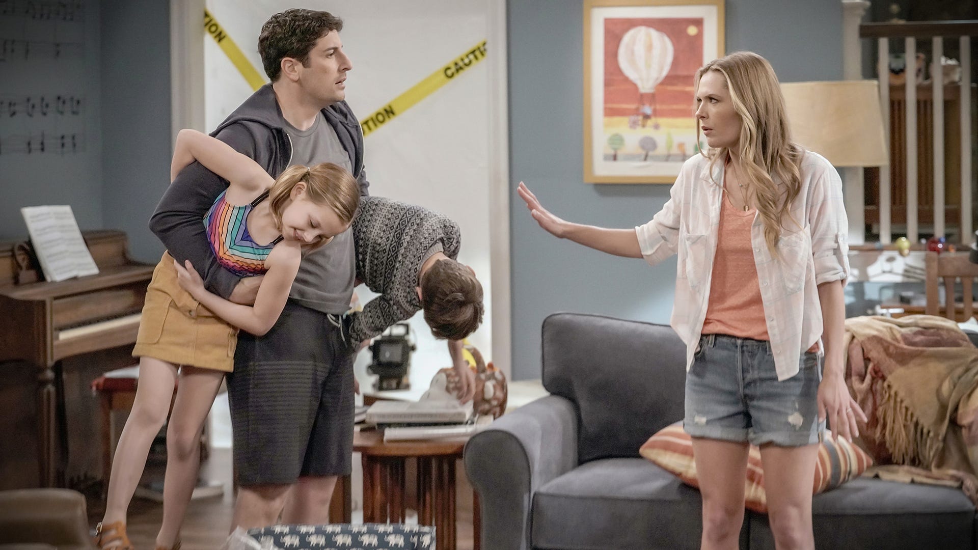​Jason Biggs, Oakley Bull, Jack Stanton, and Maggie Lawson, Outmatched
