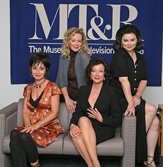 Dixie Carter, Jean Smart, Annie Potts and Delta Burke - MT&R Presents Designing Women: A Reunion, Oct. 2006
