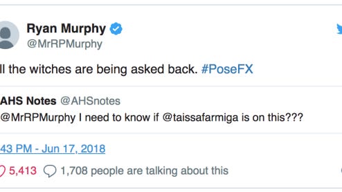 Ryan Murphy's Twitter