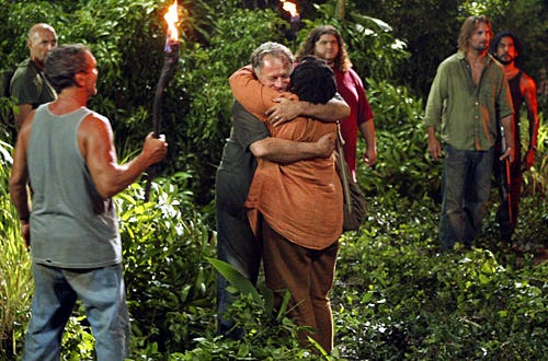 Lost - Season 4 - "The Beginning of the End" - Terry O'Quinn, Sam Anderson, L. Scott Caldwell, Jorge Garcia, Josh Holloway, Naveen Andrews