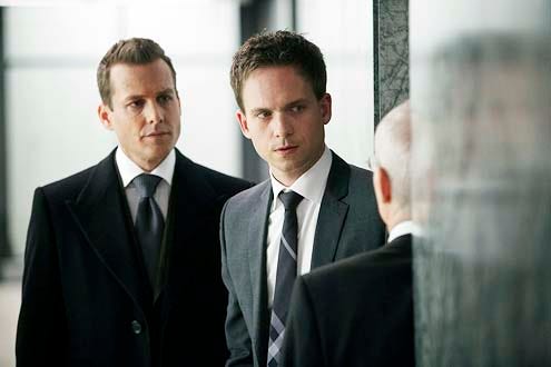 Suits - Season 3 - "No Way Out" - Gabriel Macht and Patrick J. Adams