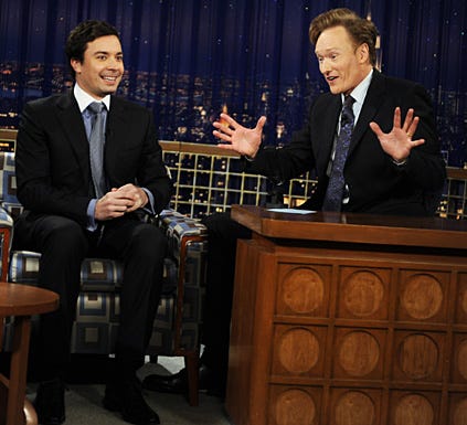 Late Night with Conan O'Brien - Jimmy Fallon, Conan O'Brien - Feb. 11, 2009