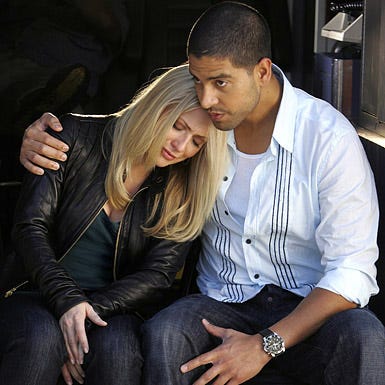 CSI: Miami - Season 6 - "Stand Your Ground" - Emily Procter as Calleigh and Adam Rodriguez as Delco