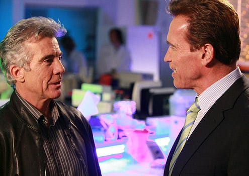 Americas Most Wanted - Gov. Arnold Schwarzenegger and host John Walsh discuss the importance of a national DNA database for law enforcement, and of requiring criminal suspects to submit DNA samples when they are arrested