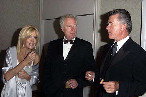 Joan Van Ark, guest and Alan Thicke - The 15th Carousel Of Hope Ball - VIP Reception - 2002