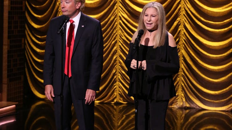 ​Jimmy Fallon and Barbra Streisand, The Tonight Show