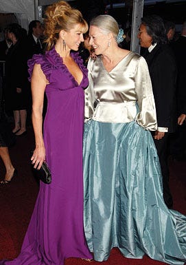 Natasha Richardson and Vanessa Redgrave - "Poiret: King of Fashion" Costume Institute gala, New York, NY, May 7, 2007