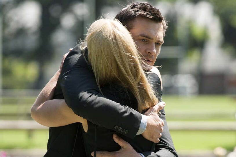 Homeland - Season 4 - "Long Time Coming" - Rupert Friend and Claire Danes