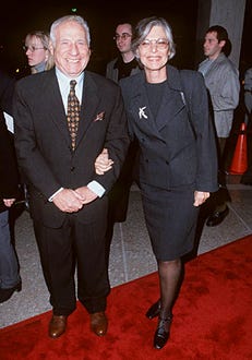 Mel Brooks and Anne Bancroft - 1998