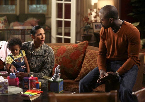 Army Wives - Season 5 - Wendy Davis as Joan and Sterling K. Brown as Roland