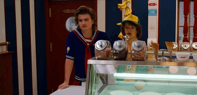 Stranger Things, Dustin, Steve